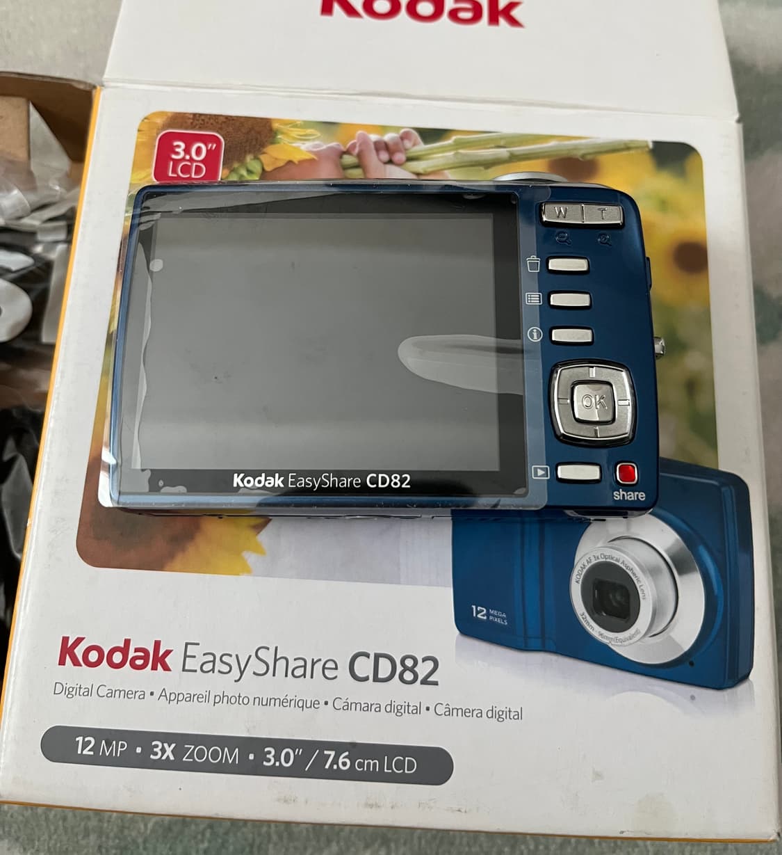 (새상품) kodak cd82  코닥 카메라 빈티지 디카 새파랑색 상품이미지2