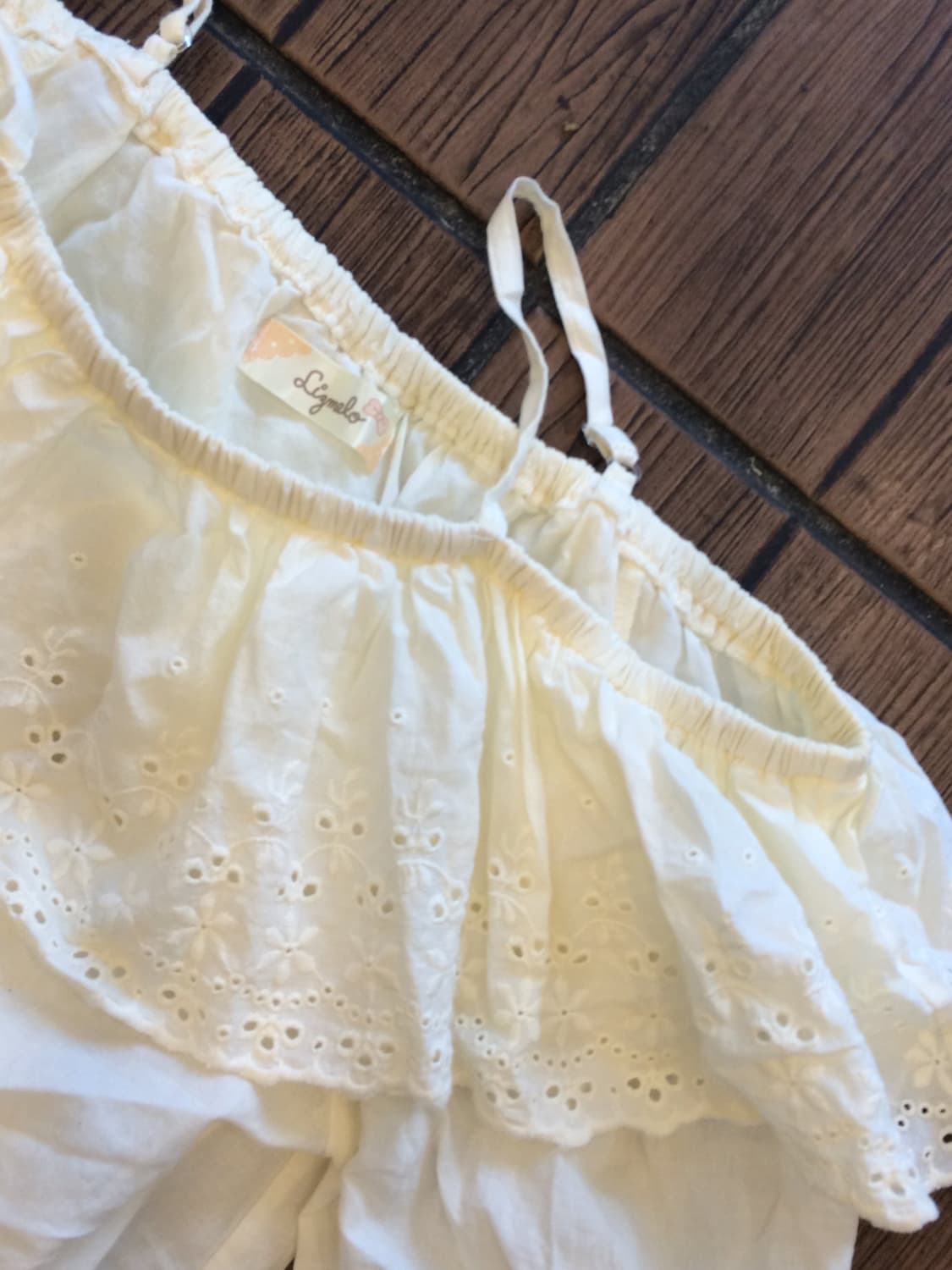 일본빈티지 Ligmala 하구미모리걸 달천깔페어리 오프숄더티셔츠 상품이미지2