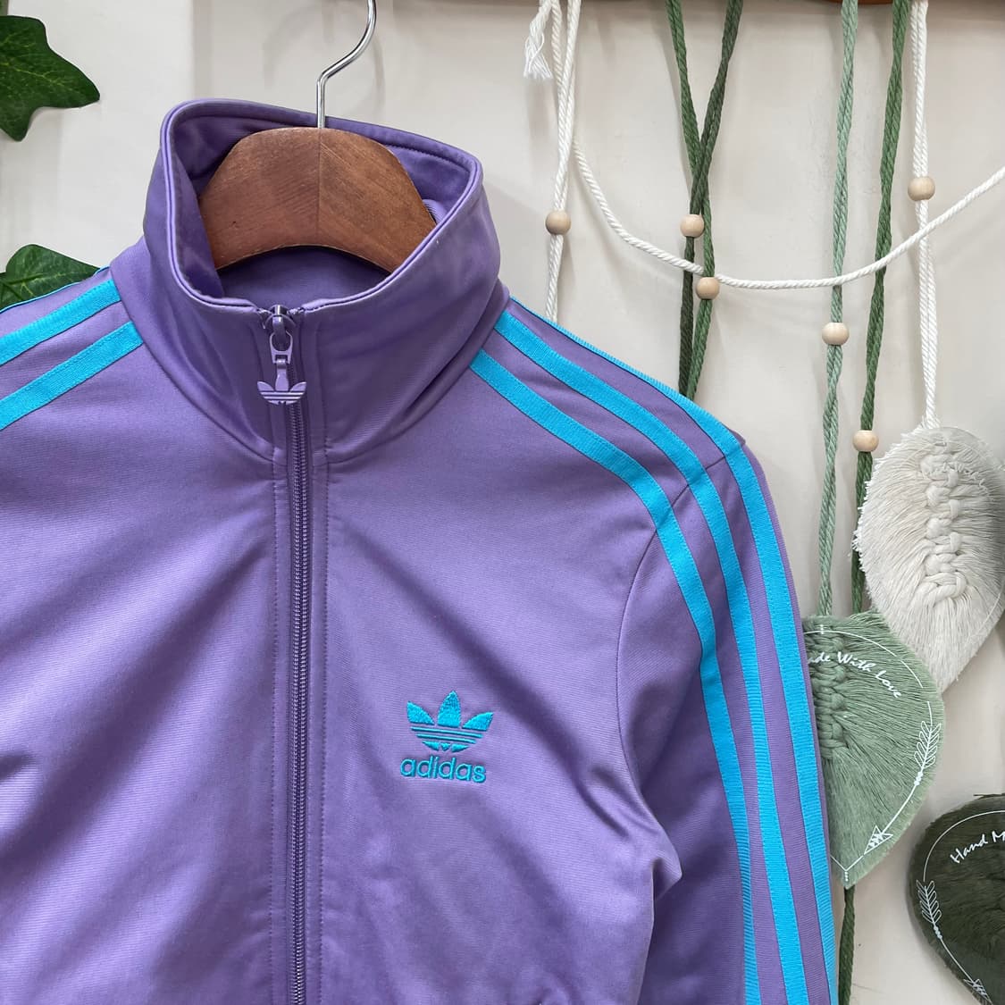 구 파이어버드 아디다스 퍼플 슬림 져지 상품이미지2