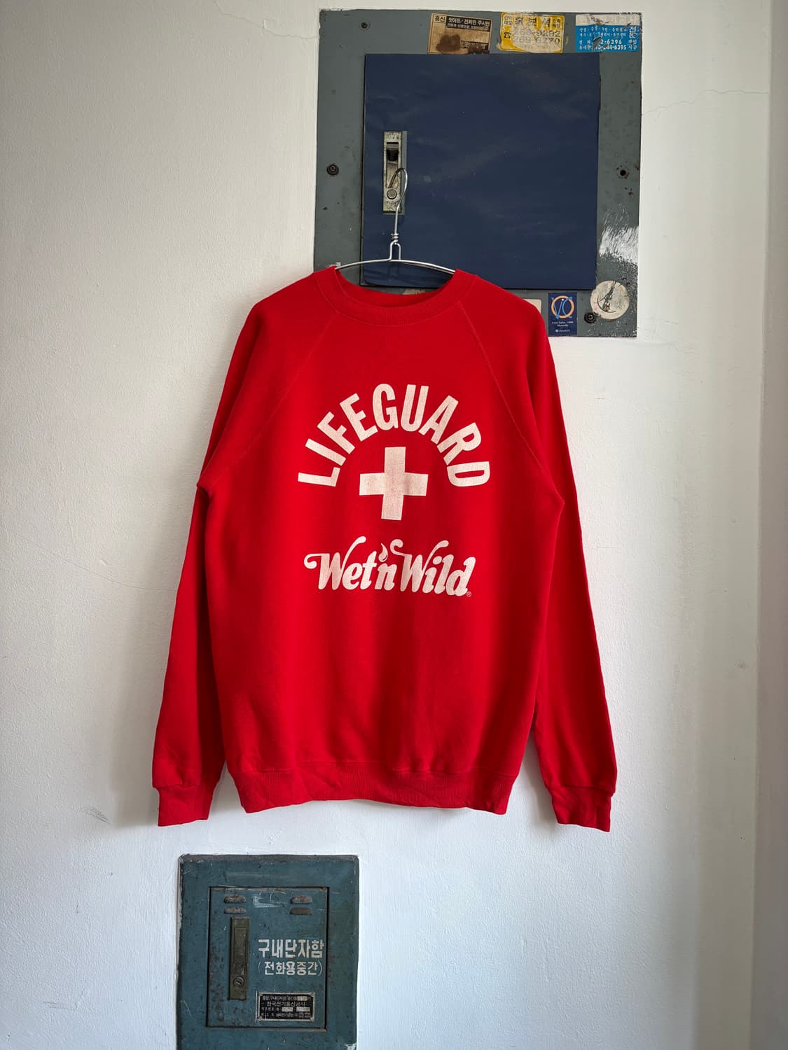 80s Wet’n Wild Lifeguard Sweatshirt 상품이미지2