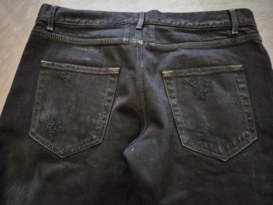15aw Saint Laurent 에디슬리먼 디스트로이드 진 지디착용 상품이미지6