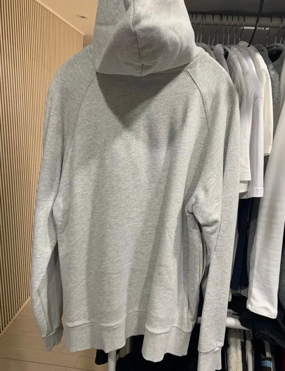 A.P.C. Sacai hoodie 아페쎄 사카이 손나은 후드티 L 상품이미지3