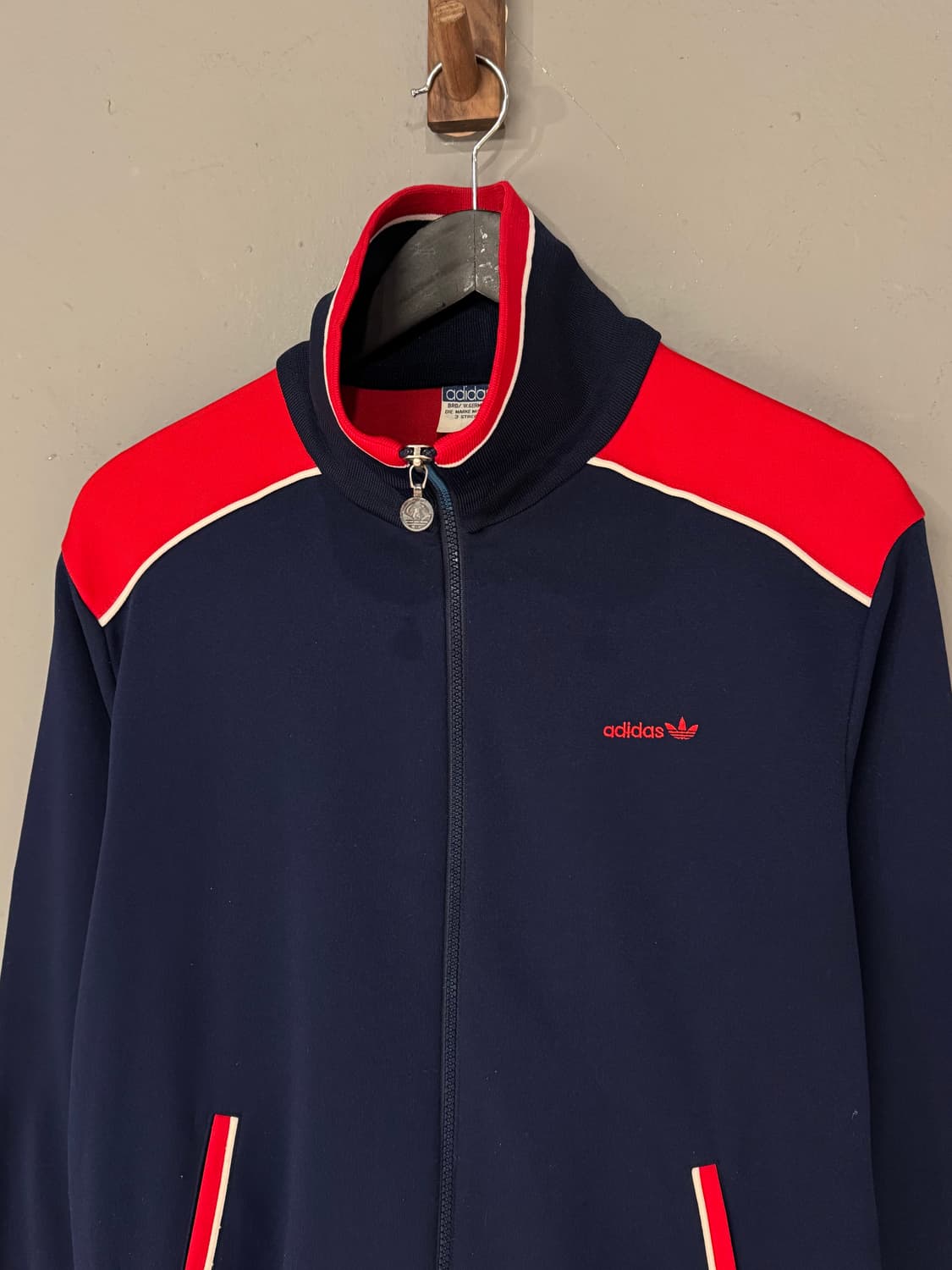 80s 아디다스 독일제 트랙탑 자켓  상품이미지3