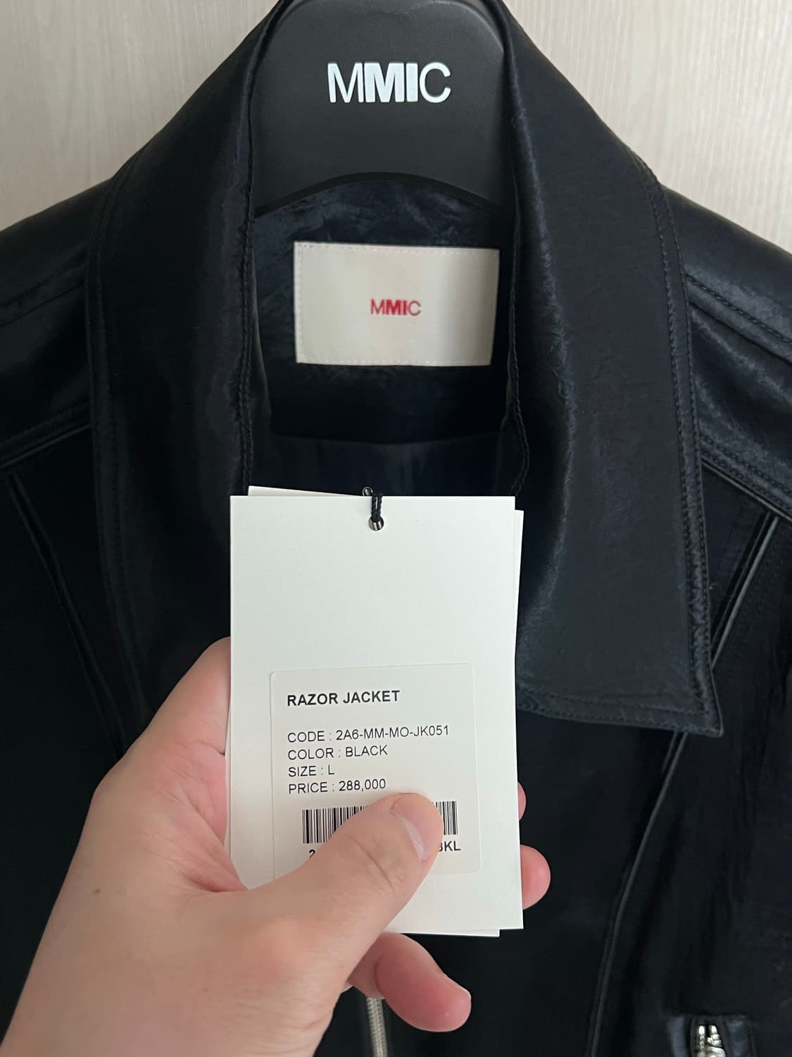 MMIC 레이저 블루종 자켓 새상품 상품이미지4