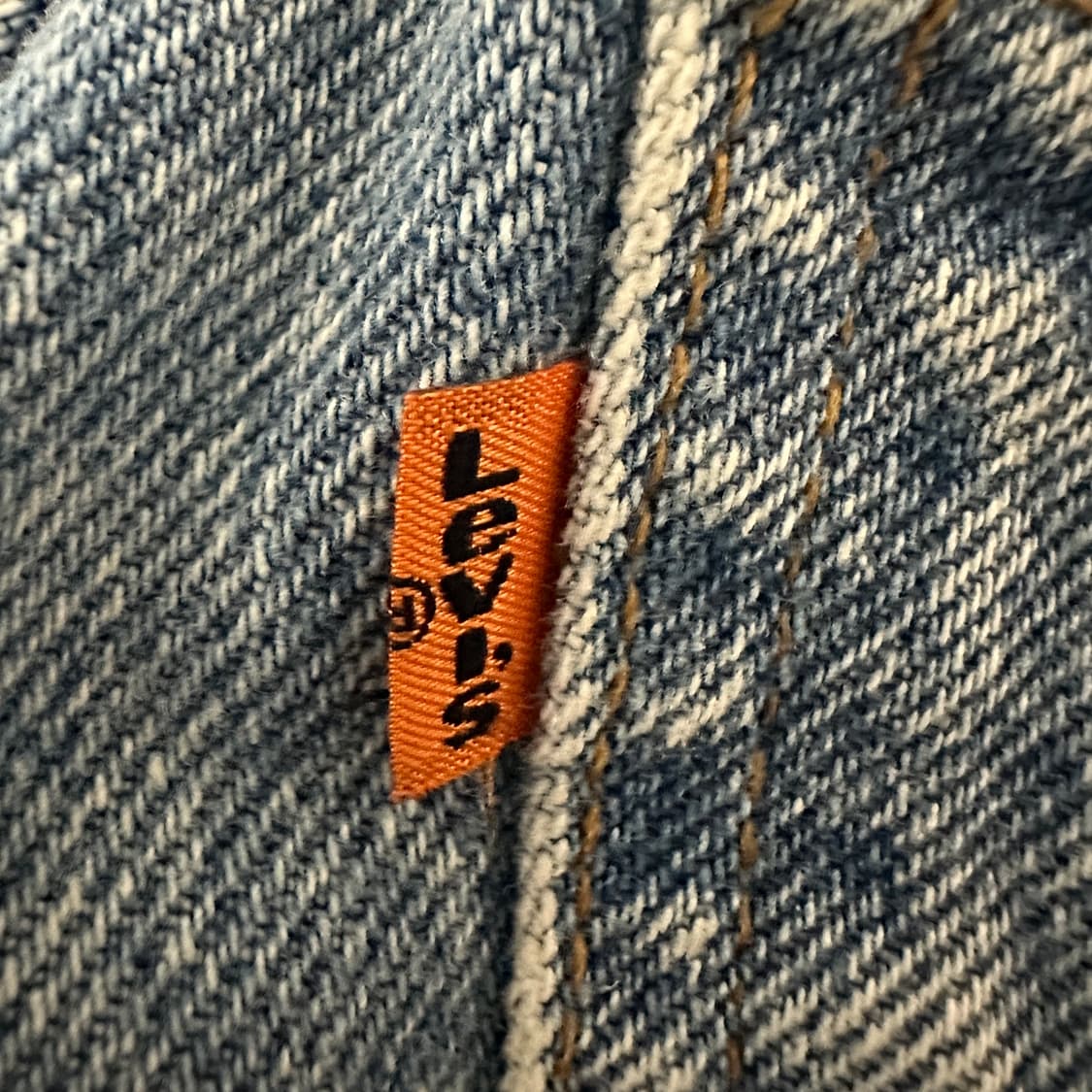 LEVI'S 550 80's usa orangetab denim 상품이미지4