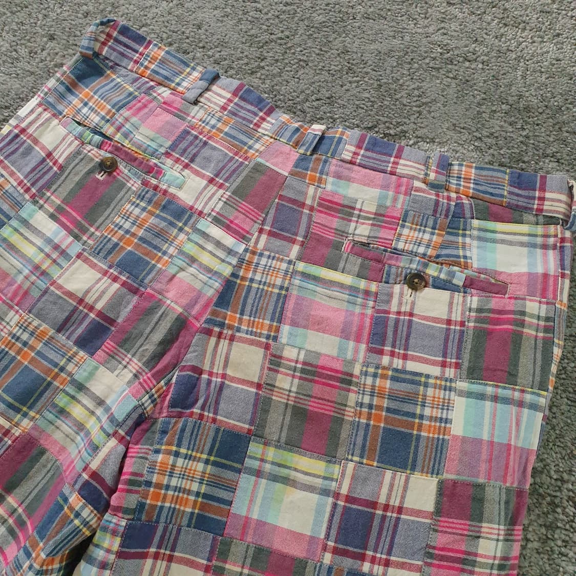 BROOKS BROTHERS 체크 패턴 면바지 상품이미지5