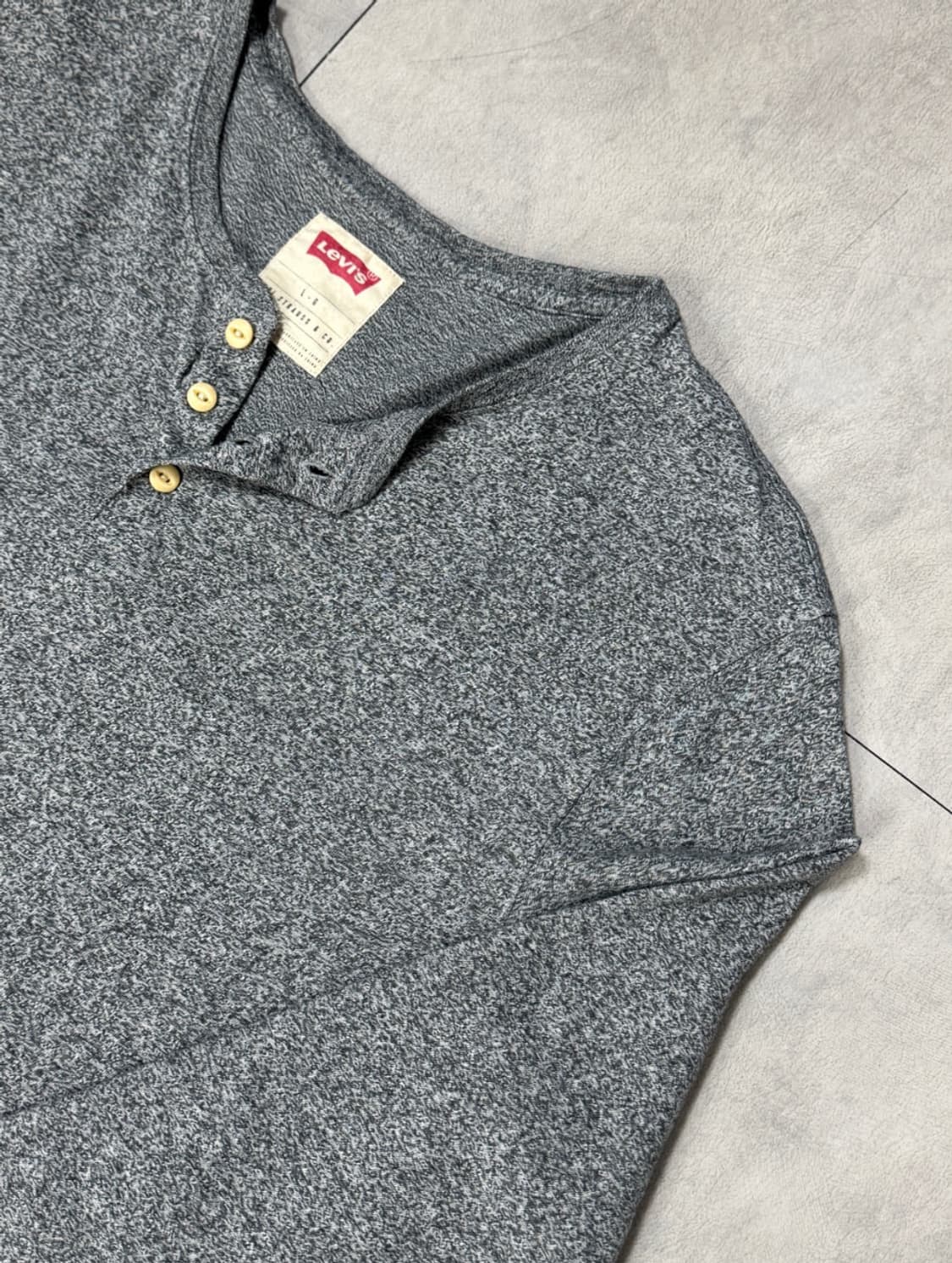리바이스 빈티지 헨리넥 슬리브 L 상품이미지1