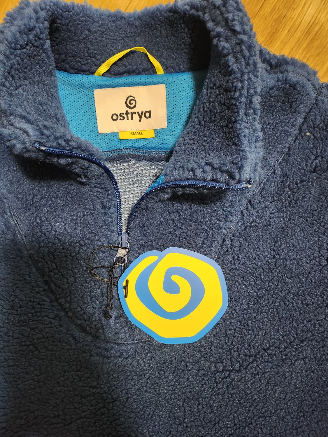 오스트리야 Bluebird Shearling Fleece Navy 상품이미지2