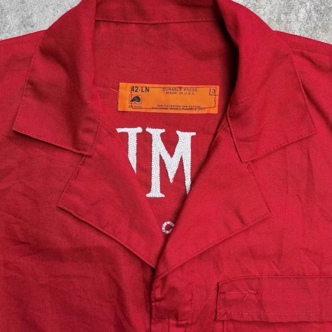 70s Vintage RED KAP(레드캡) AL MENAH 워크 커버 상품이미지2