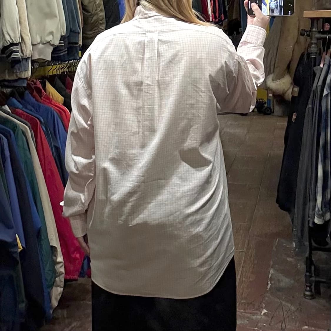 [HI] 폴로 랄프로렌 긴팔셔츠 체크 핑크 상품이미지5