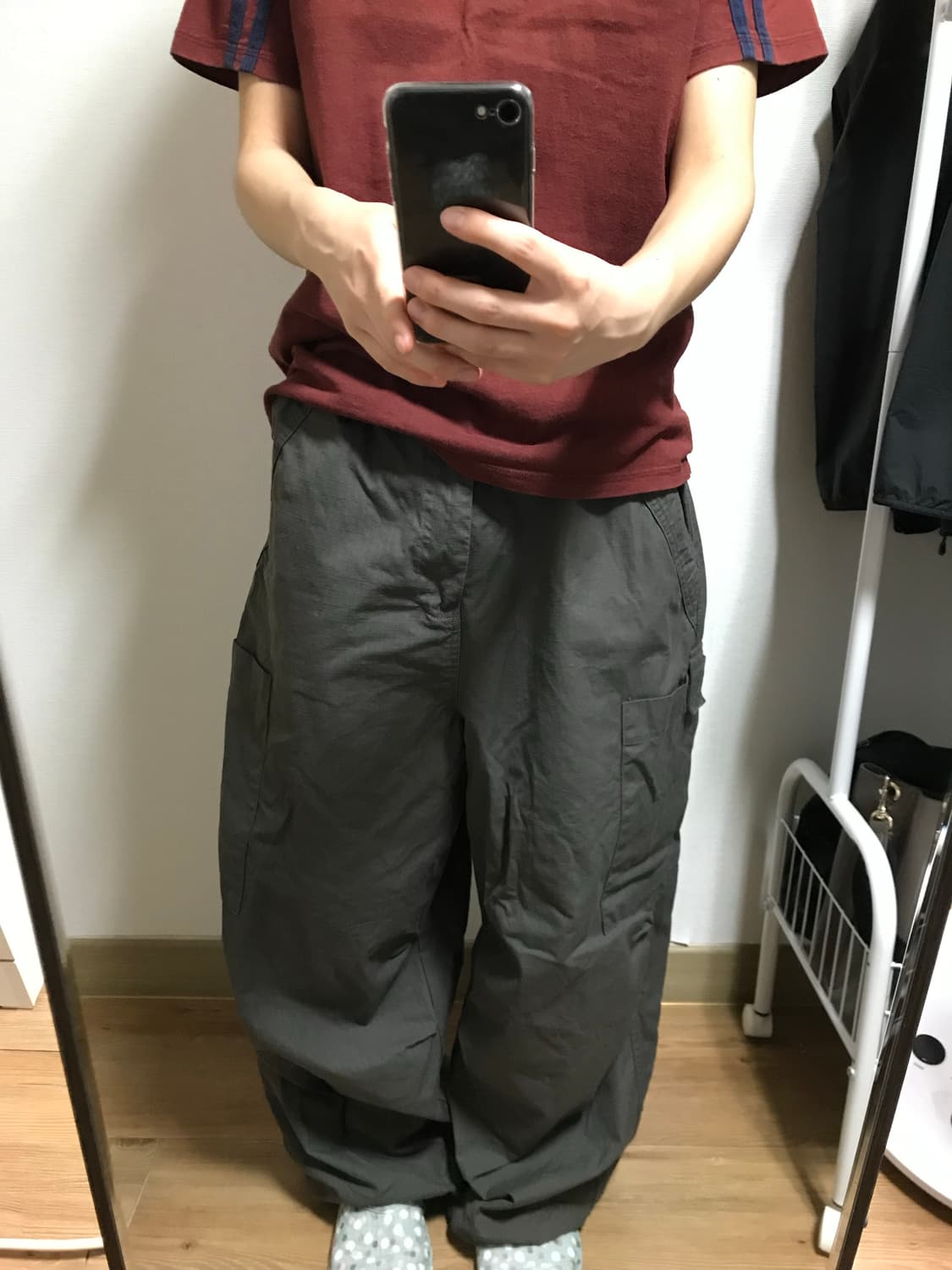 차콜 카고팬츠 상품이미지2