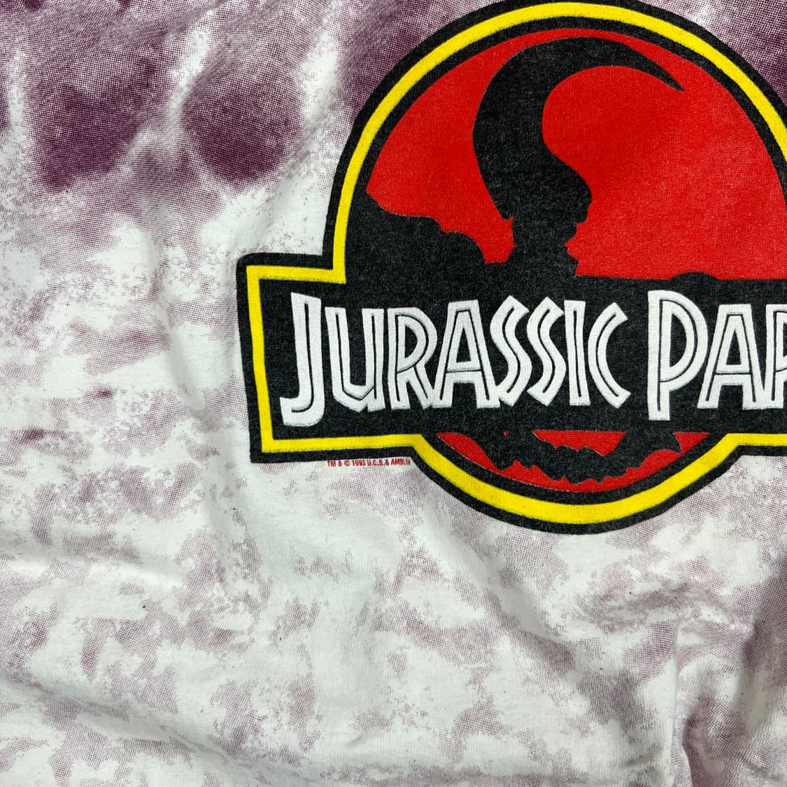 90‘s 93년도 쥬라기공원 jurassic park 무비 타이다이 티 상품이미지5