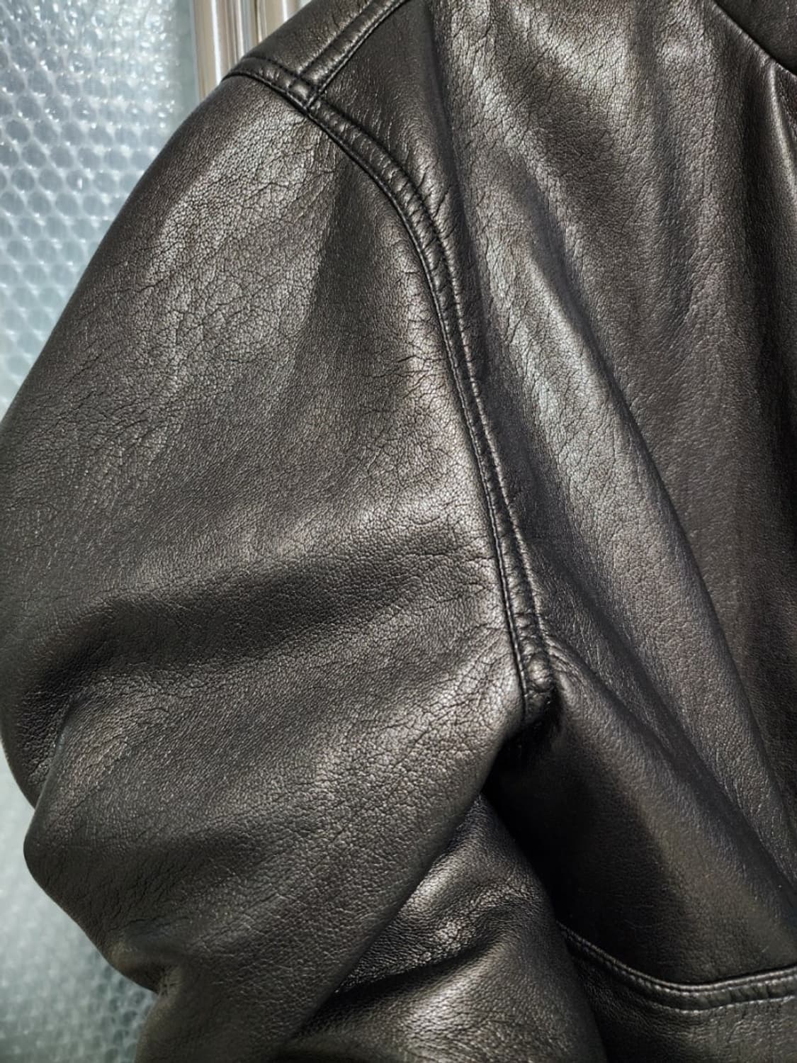 로맨티사이즈 레더자켓 상품이미지5