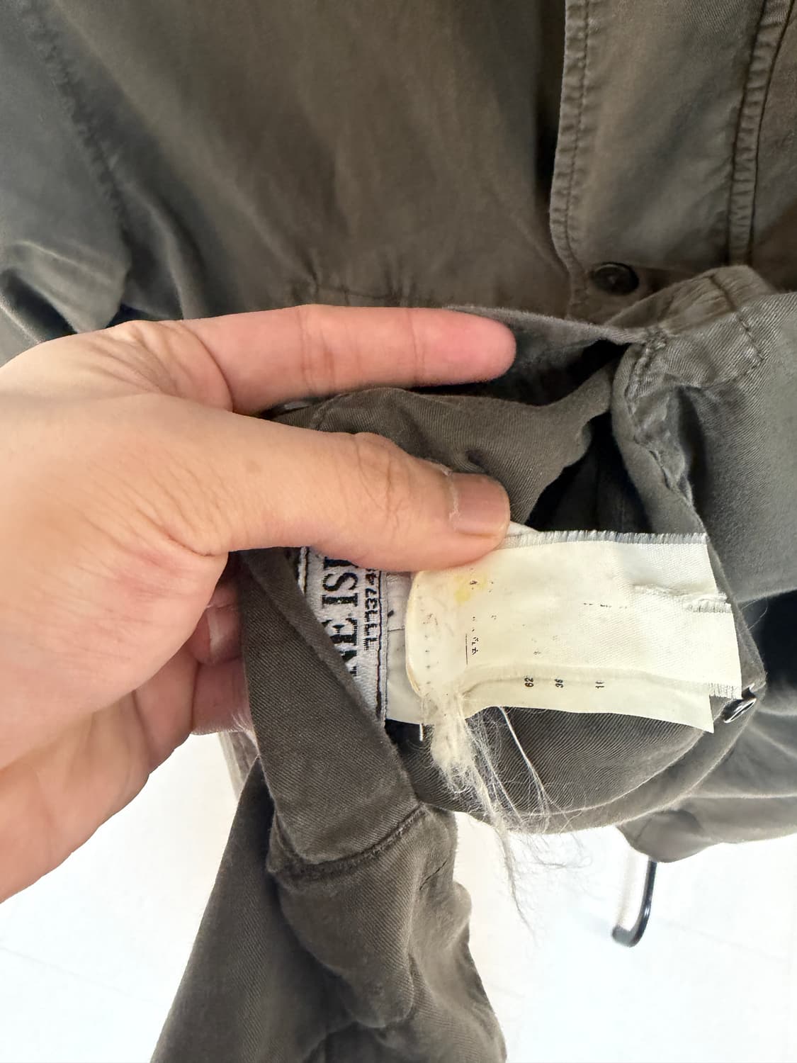 [백화점판,XL] 00’s 스톤아일랜드 아카이브 리버시블 자켓 브라운 상품이미지7