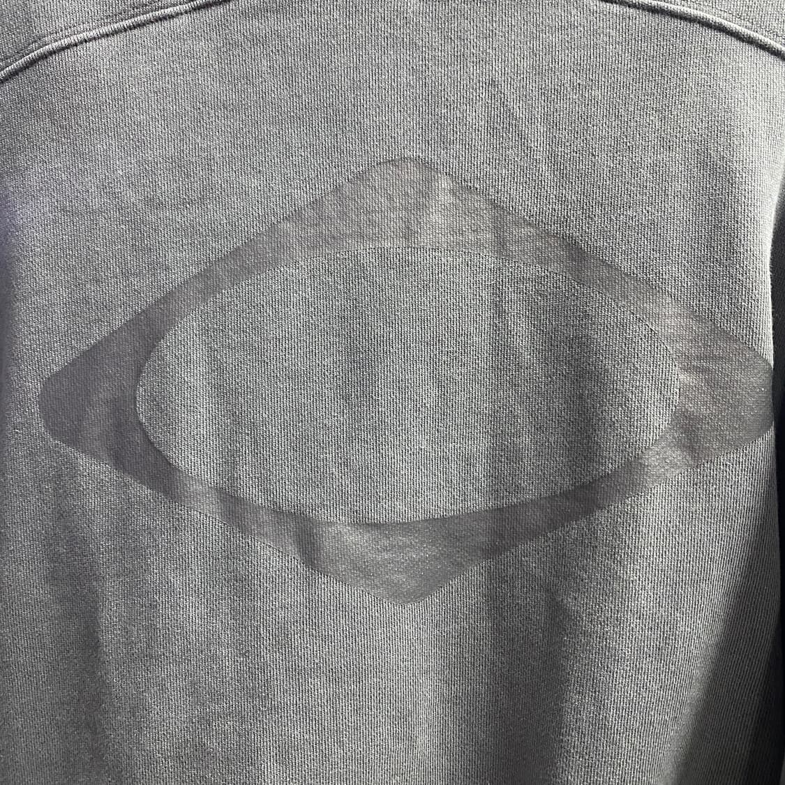 미스치프 사이드 버튼 차콜 워시드 후드티 B3911 상품이미지3