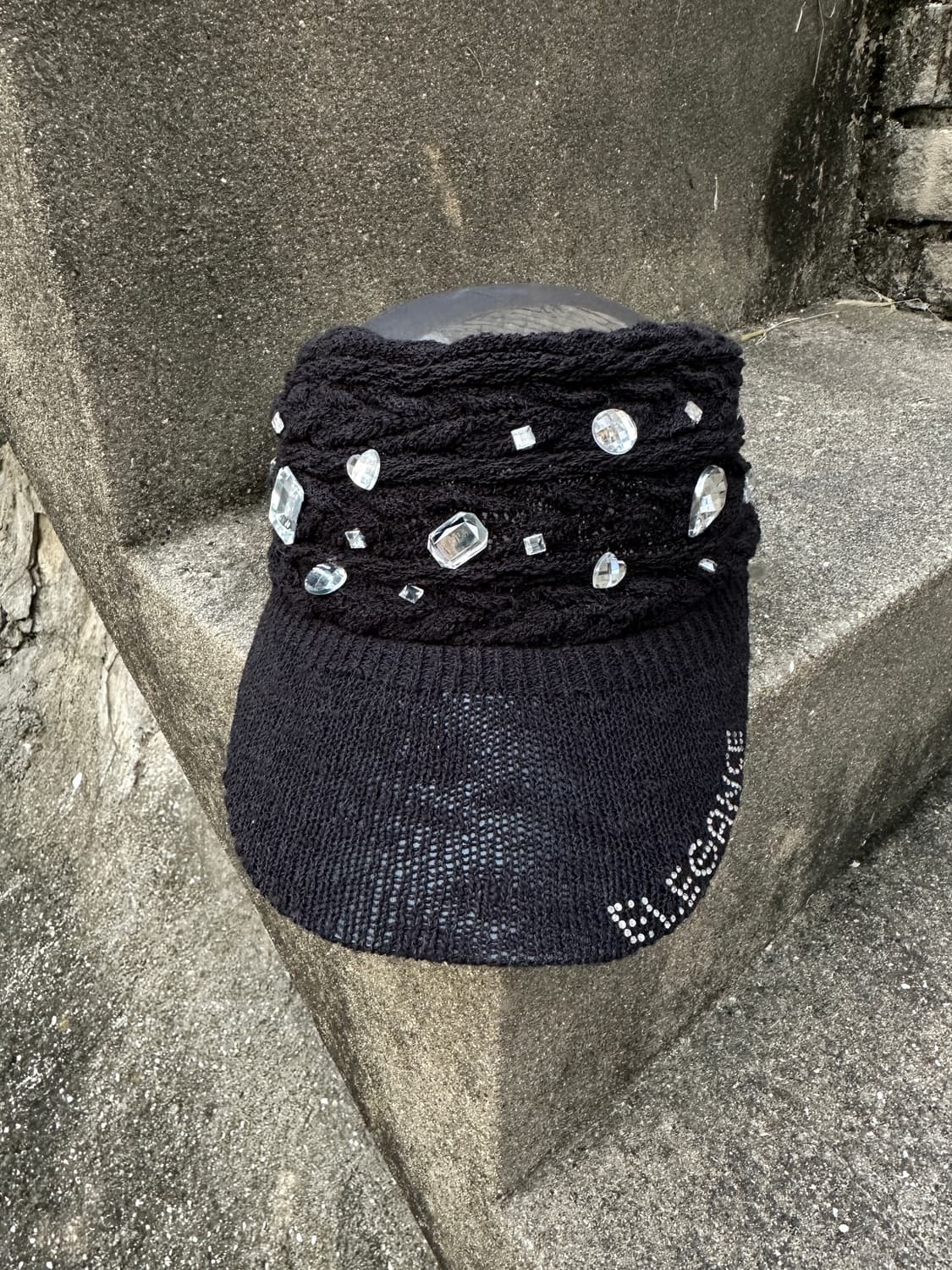 Vintage knit cubic cap  상품이미지3