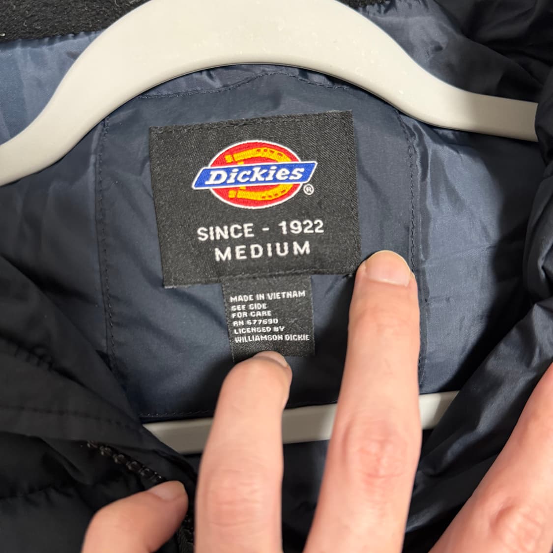 디키즈 롱패딩 네이비 M 상품이미지4