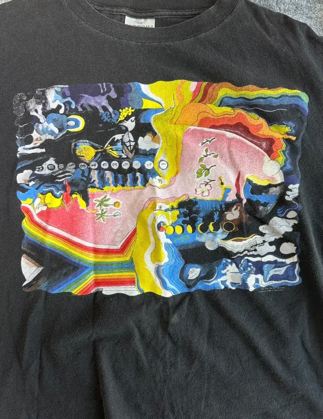 밴드 the moody blues의 1992년 투어 반팔티 상품이미지1