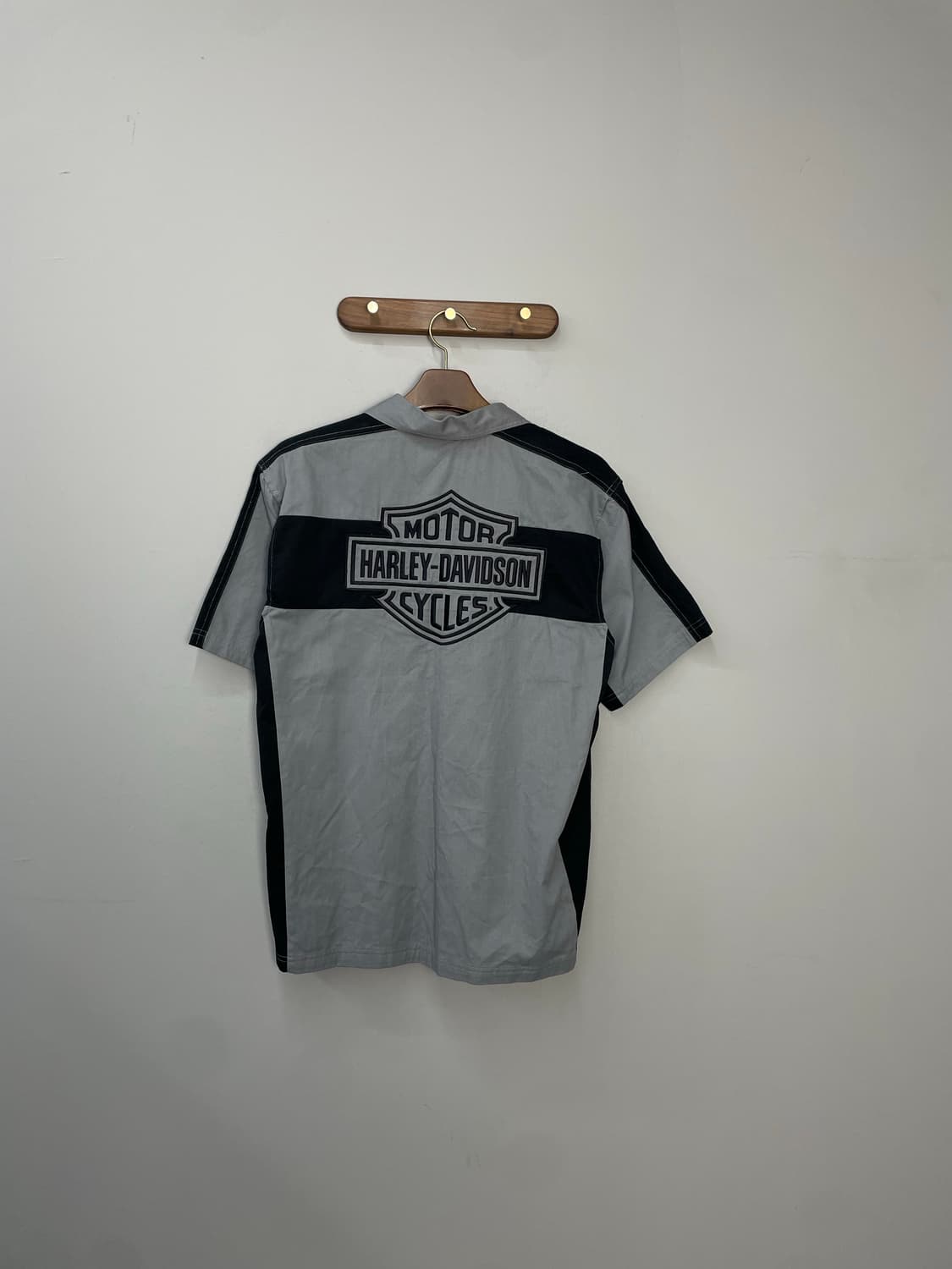 할리데이비슨 후면 빅로고 레이싱 반팔셔츠 H1685 상품이미지4
