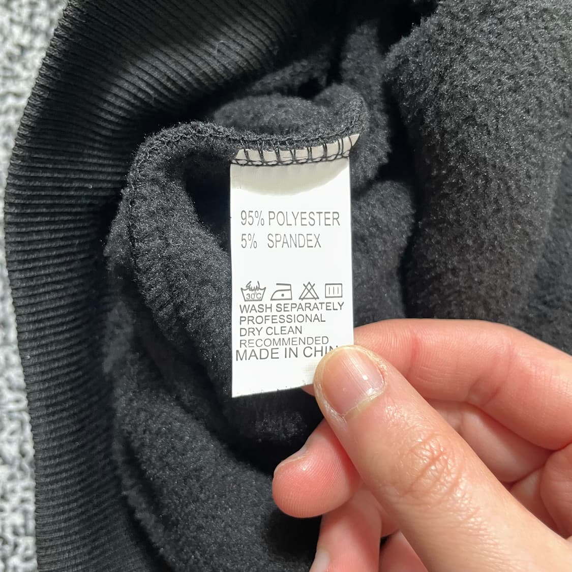 빈티지9. MOON 타이거 벨벳 후드티 기모 블랙 후드 상품이미지6