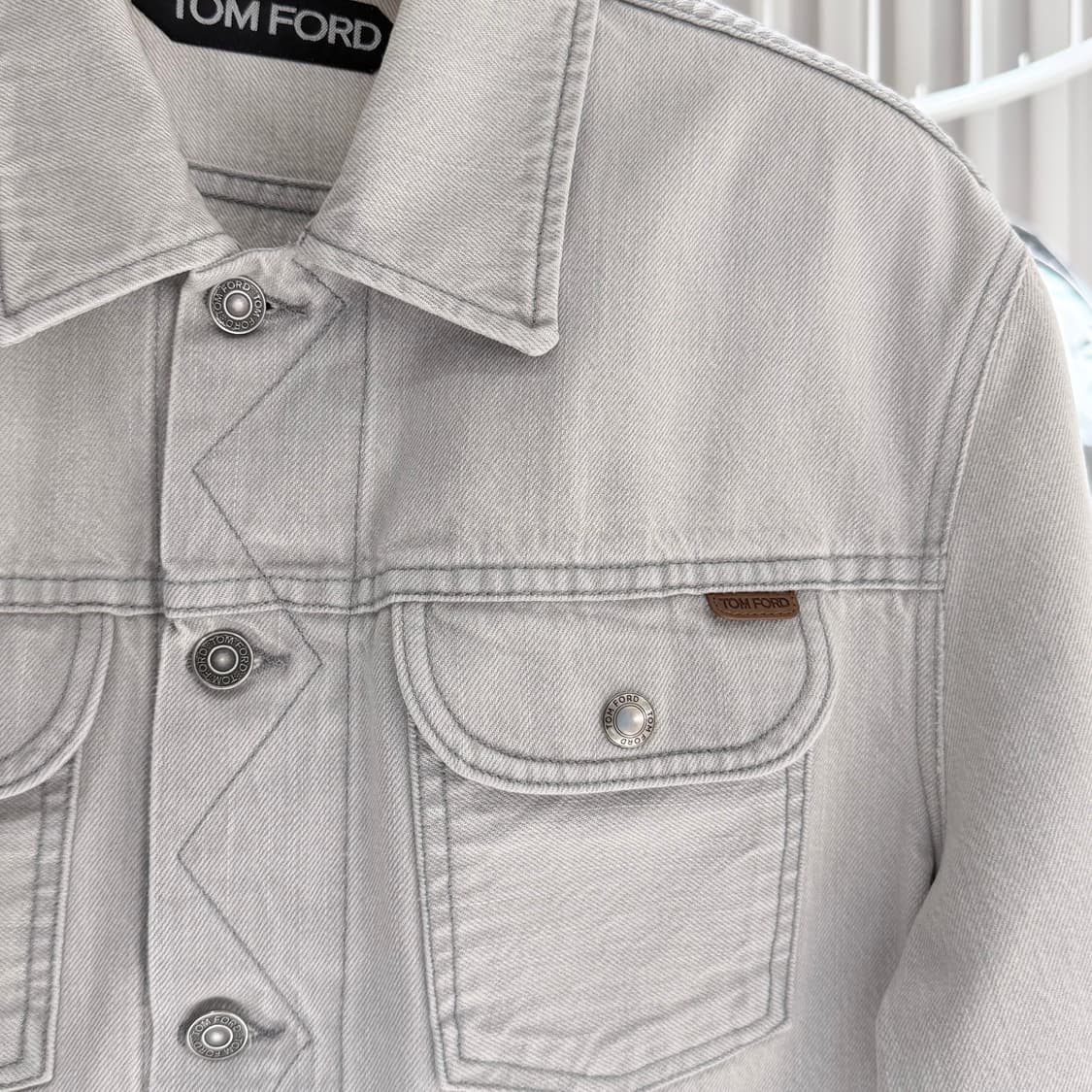 (S+/L) / 톰포드 빈티지 워싱 연데님 자켓 상품이미지3