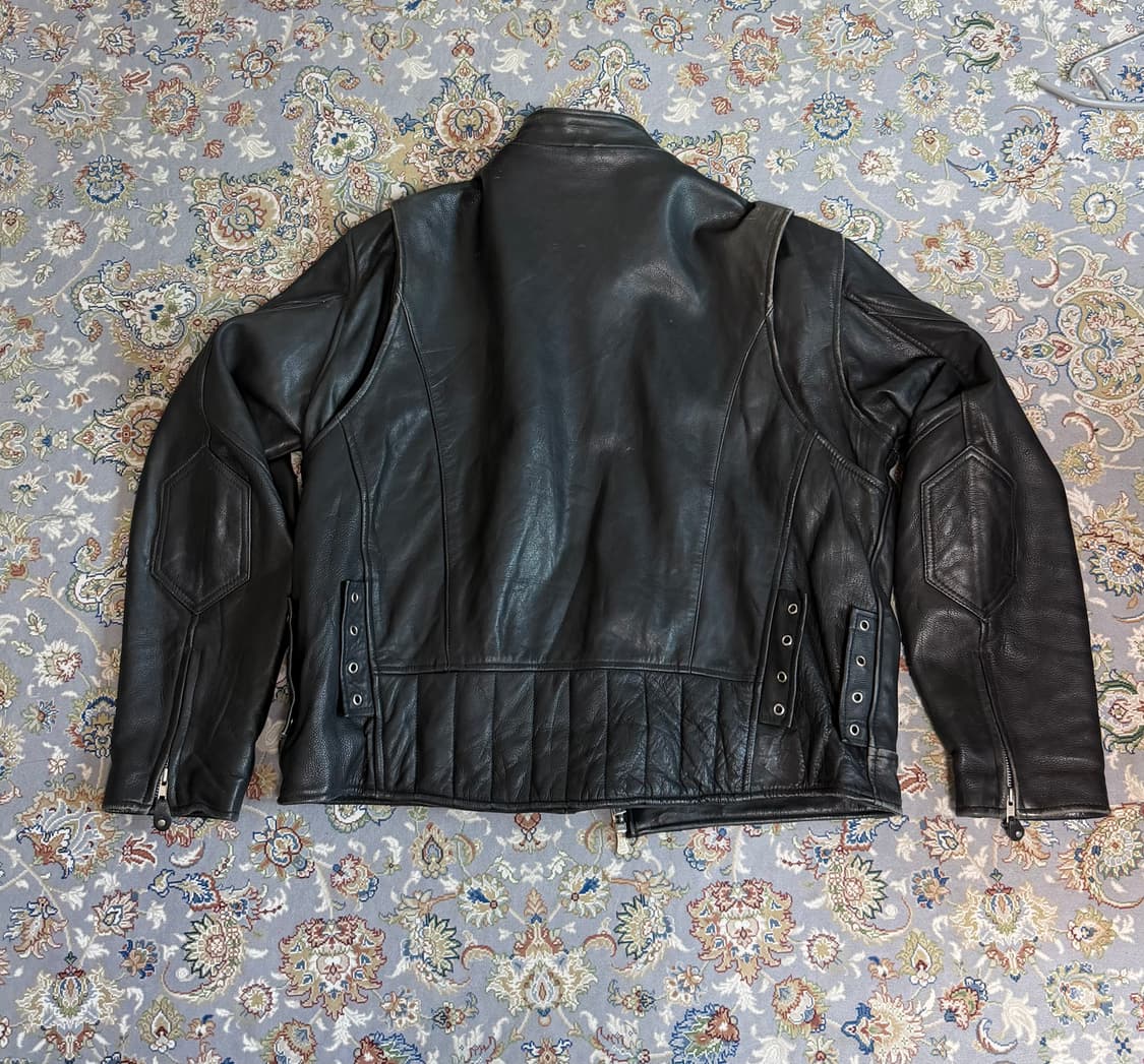 윌슨 카페레이서 레더자켓 상품이미지2