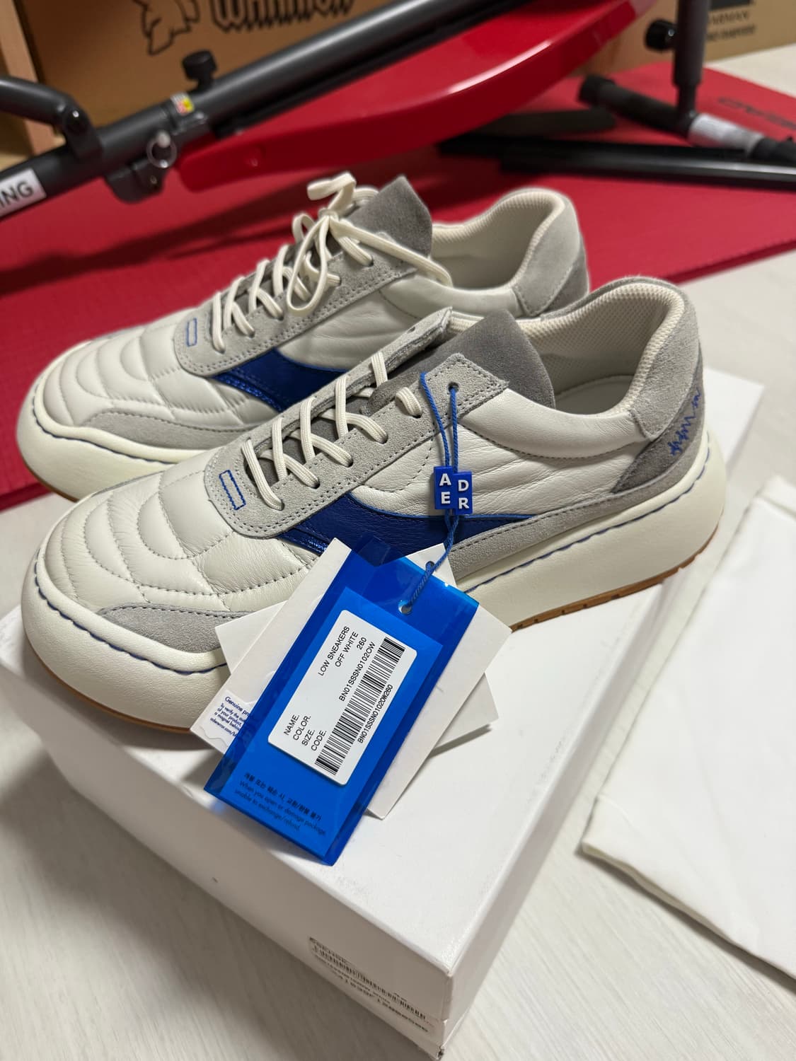 아더에러 Ader Error Log; Wem Off White  상품이미지1