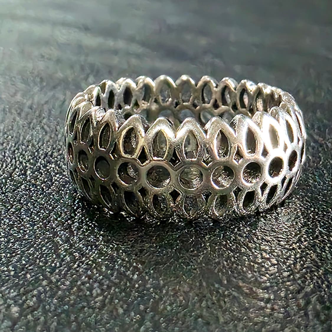 Colosseum 실버 남자 엔틱 빈티지 명품 고대 로마 건축 반지 상품이미지2