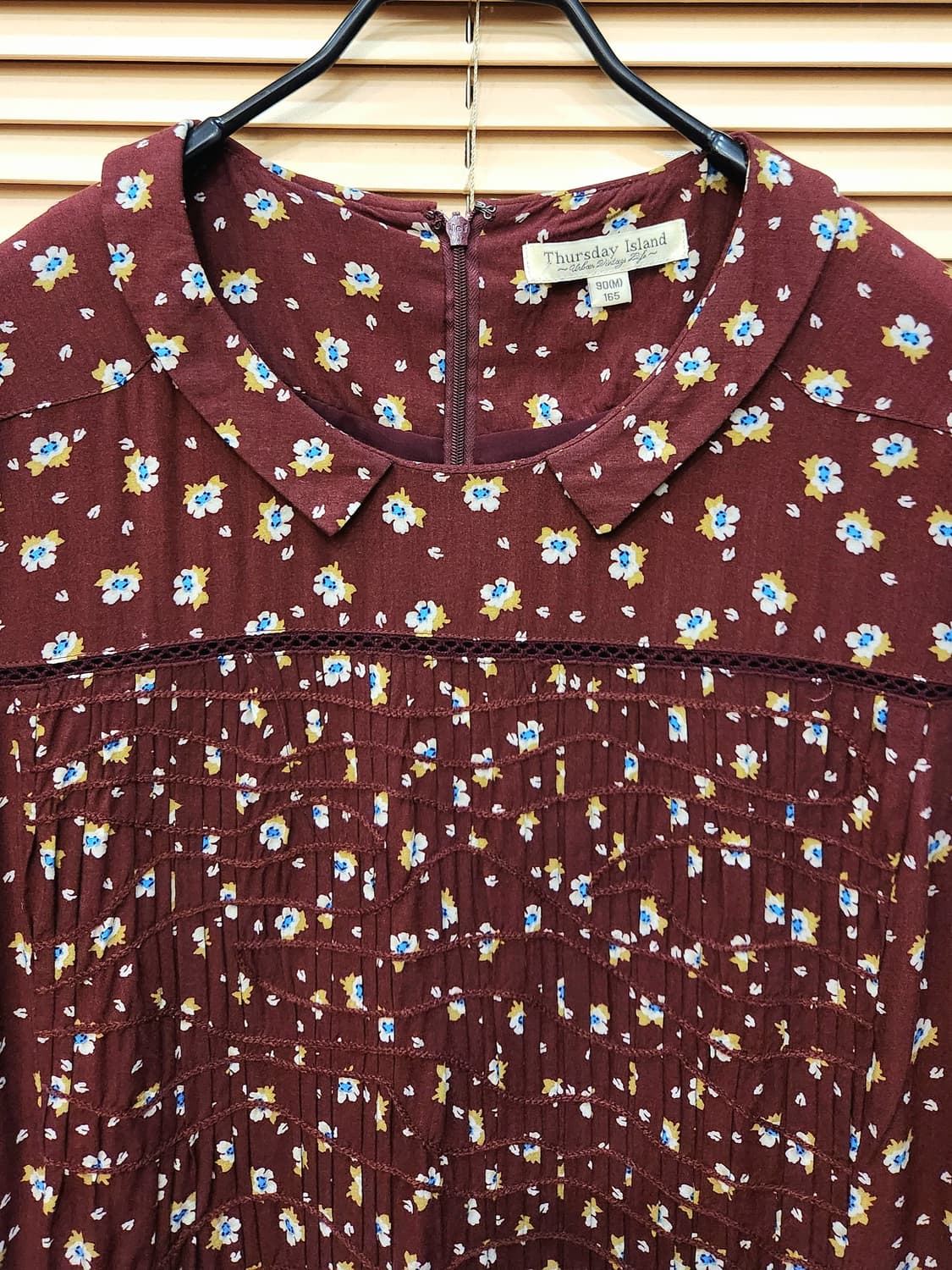 써스데이아일랜드 플라워 미니원피스 상품이미지2