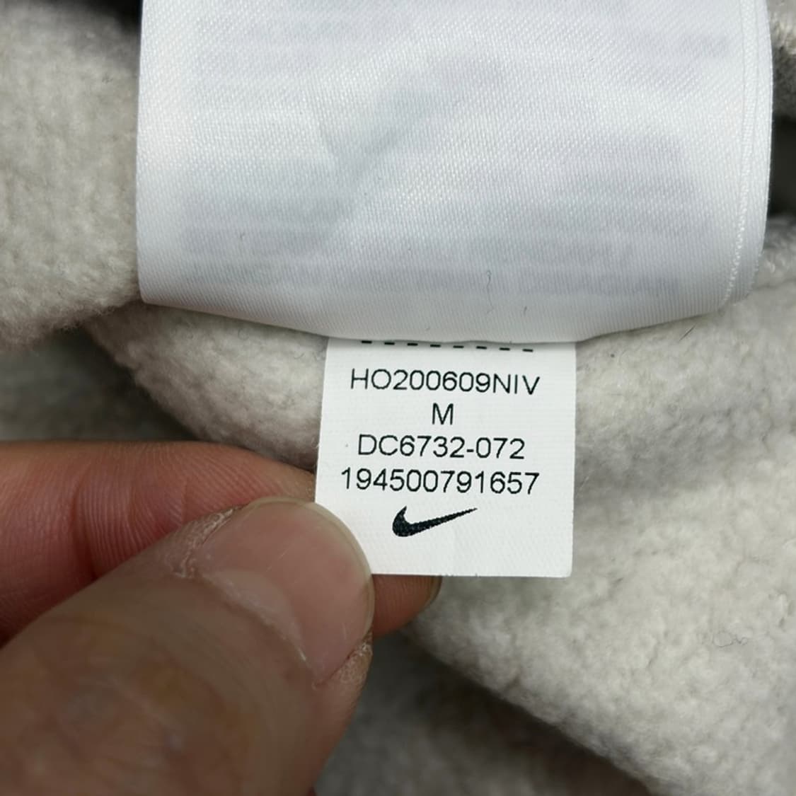 NIKE 패치 워크 스웨트셔츠 M 상품이미지6