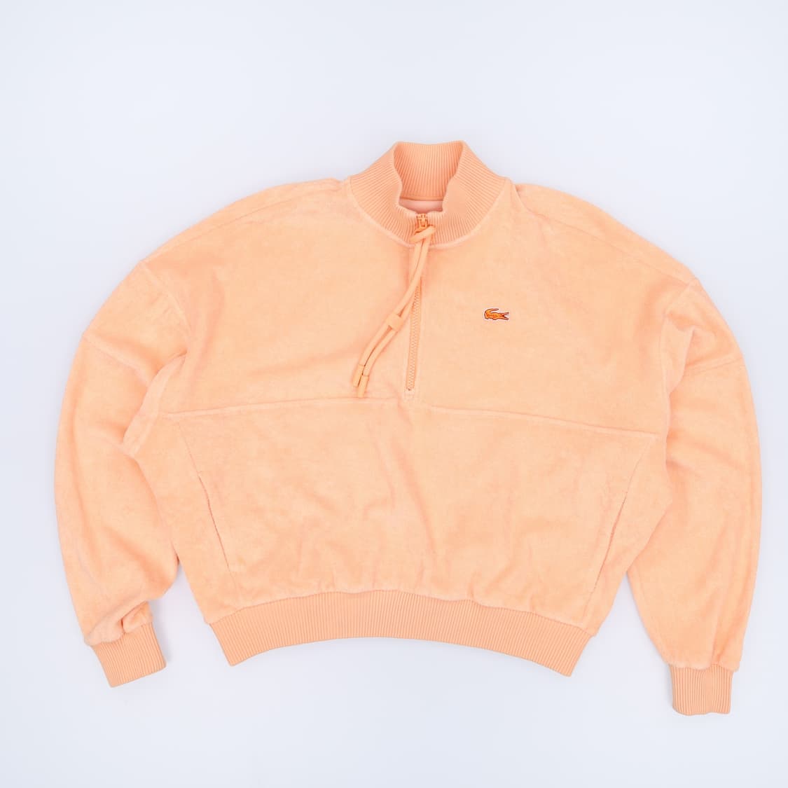 [36] 신형 라코스테 하프집업 루즈 핏 스웨트셔츠 반집업 3904 상품이미지1