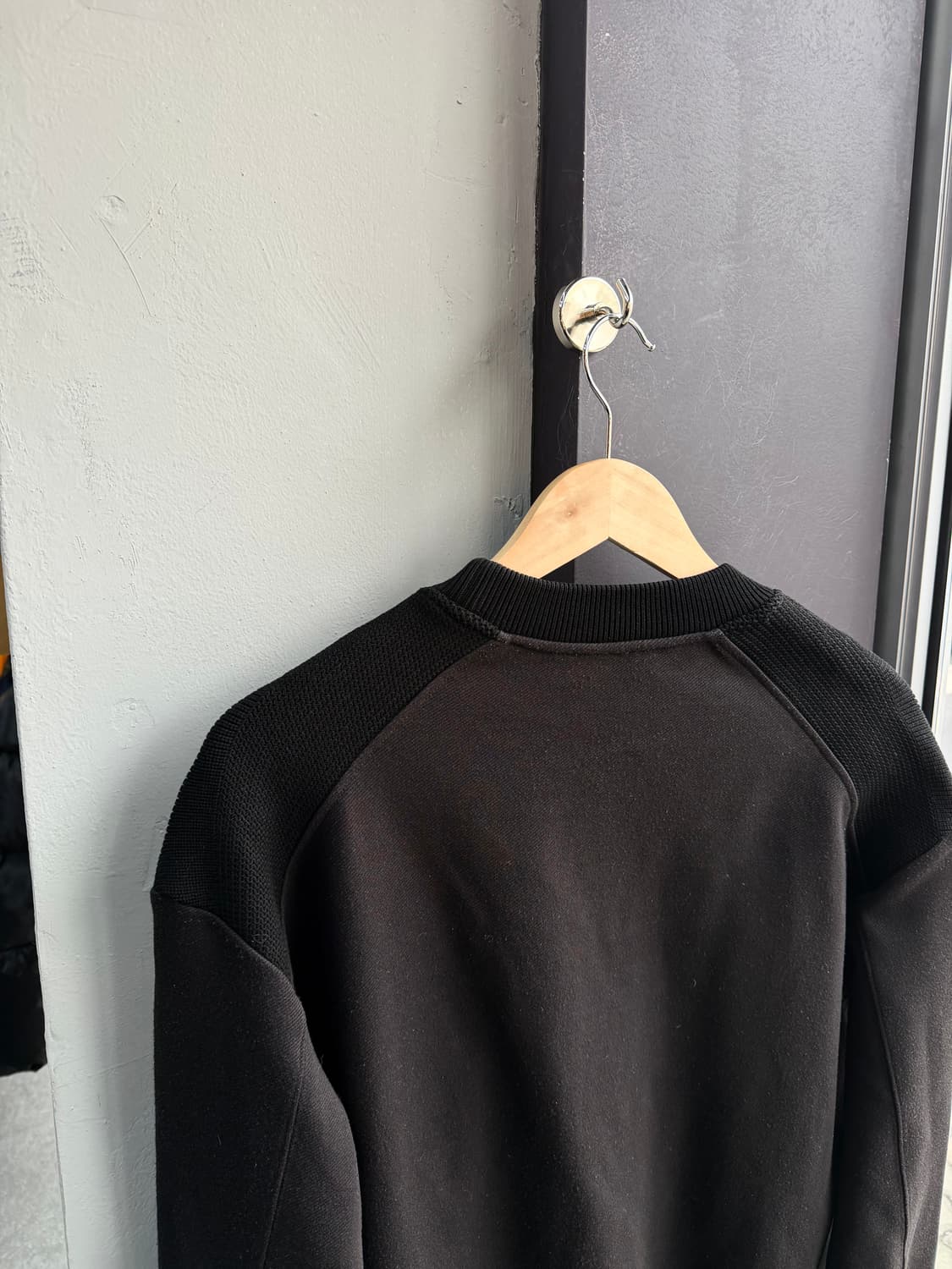 100~105/ 시스템옴므 22FW 하이브리드 니트 맨투맨 상품이미지6