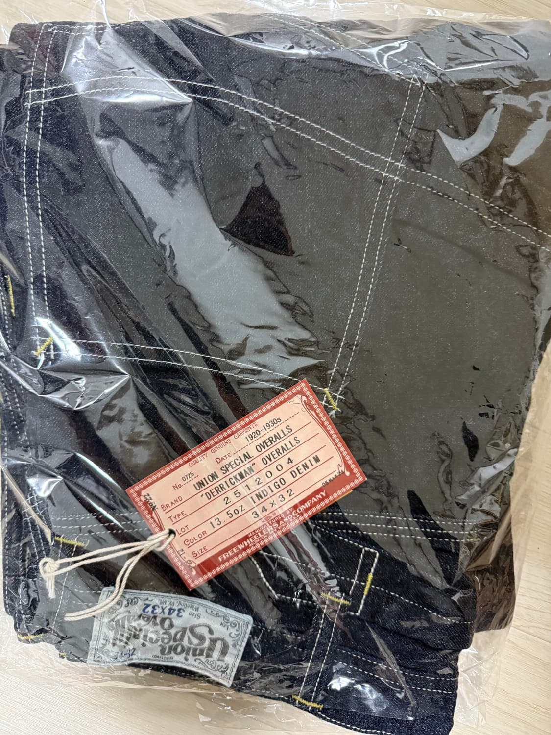 프리휠러스 데릭맨 팬츠 34*32 새상품 상품이미지2