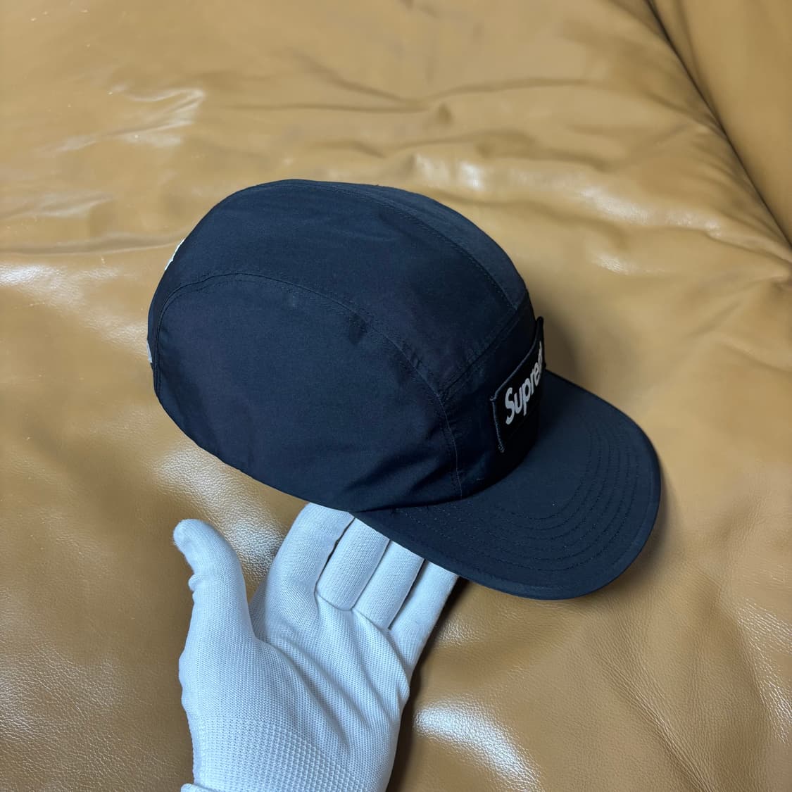 슈프림 캠프캡 모자 박스로고 25ss 고어텍스 블랙 상품이미지4