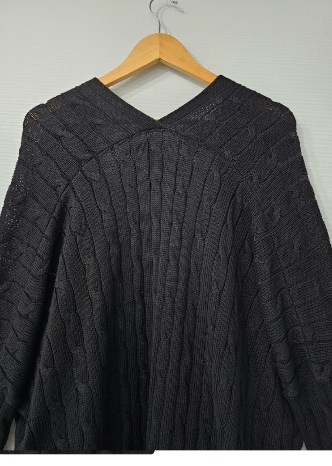 폴로 케이블 가디건 케이프 100 상품이미지3