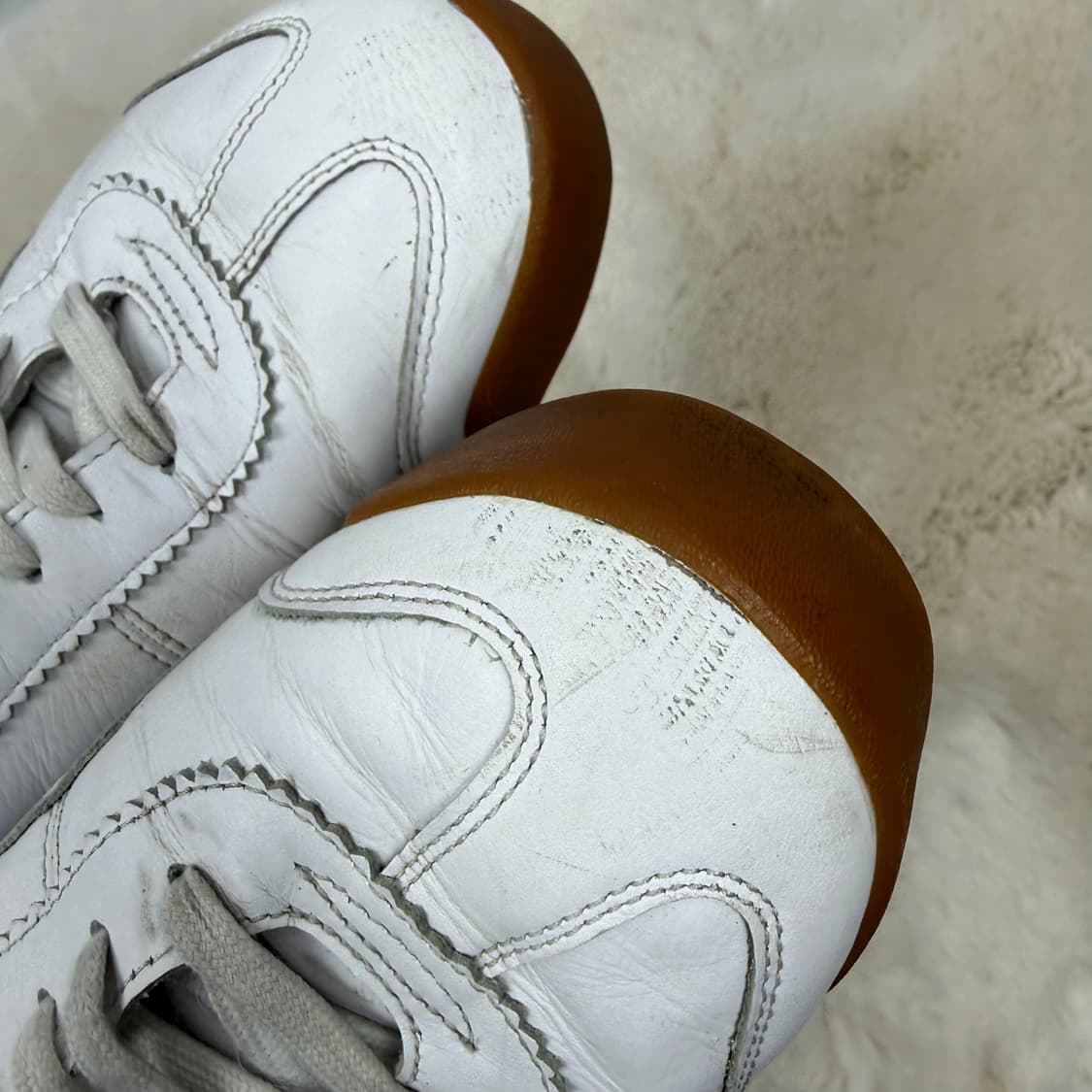 265) 푸마 X 메종키츠네 로마 화이트 상품이미지7