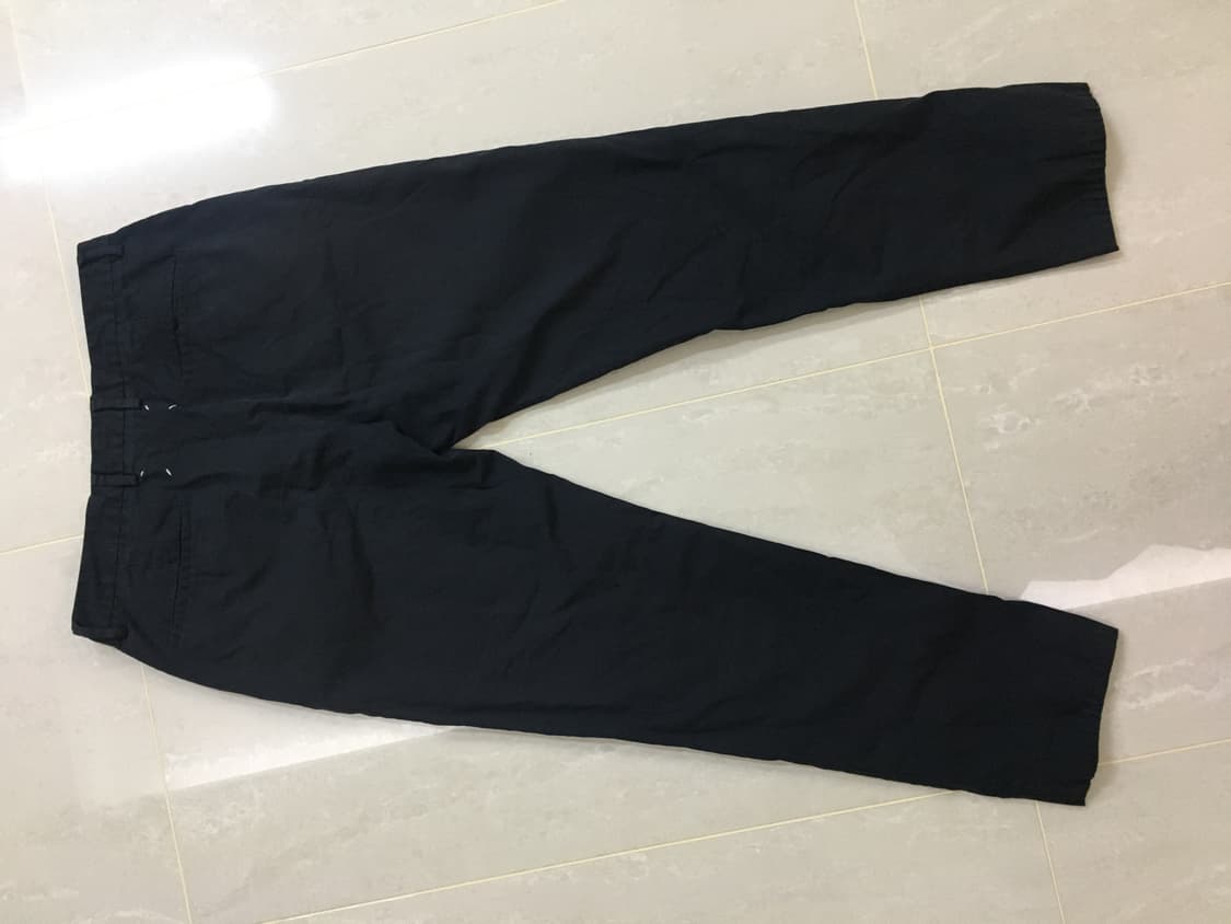 마르지엘라 치노 팬츠 블랙 상품이미지3