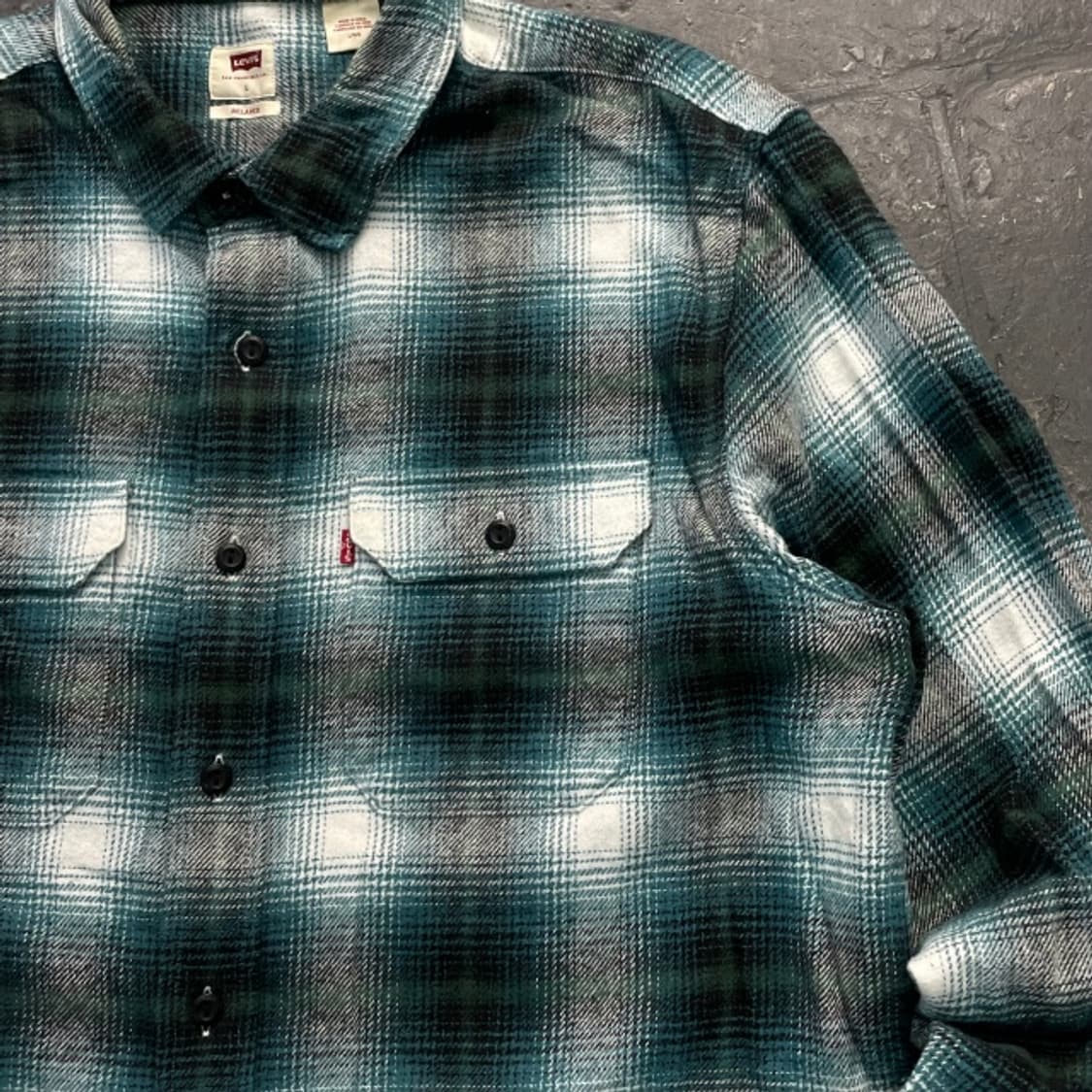 100 리바이스 플란넬 셔츠  상품이미지2
