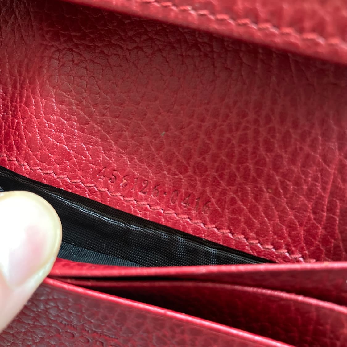 구찌 마몬트 지갑 레드 상품이미지5