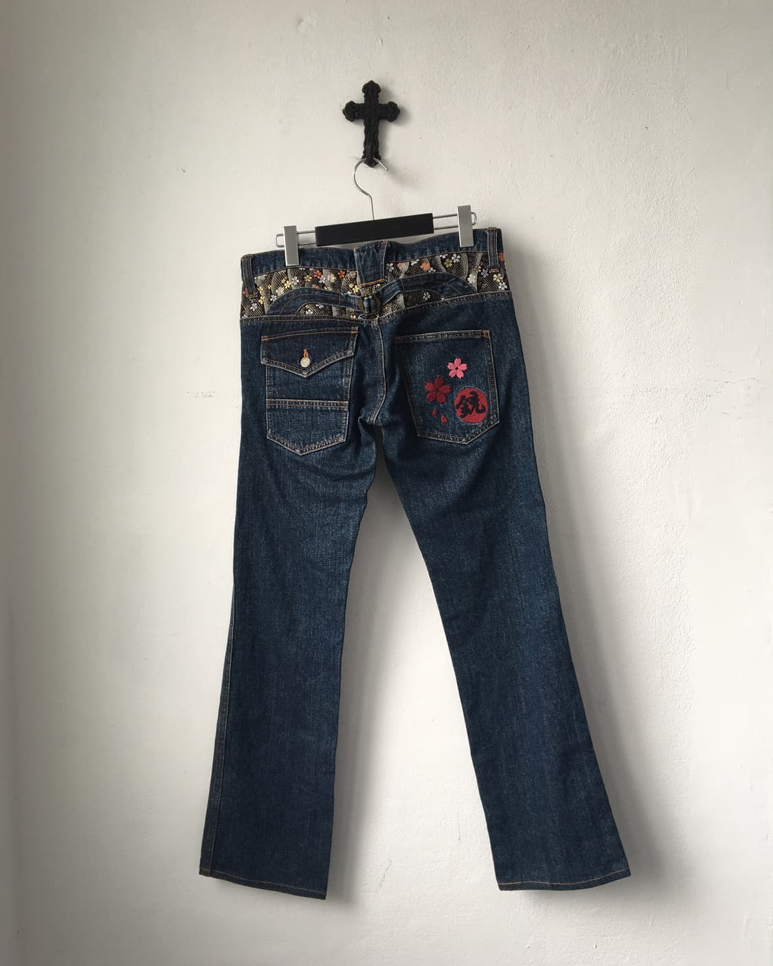 Oriental mood pocket denim pants 상품이미지4
