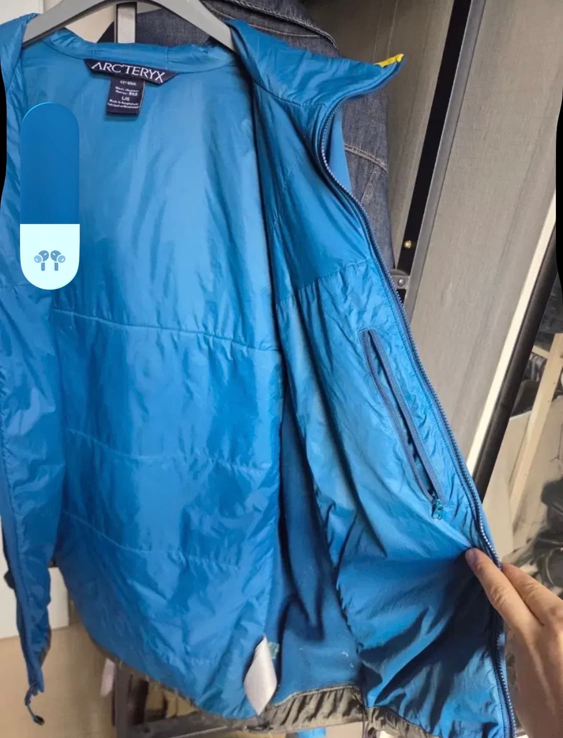 아크테릭스 아톰 lt 후디 L 상품이미지4