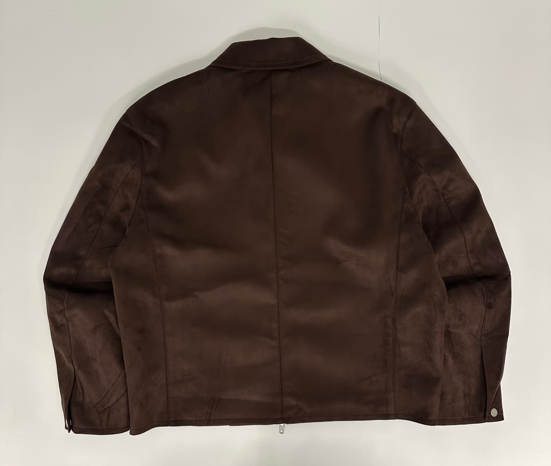 새상품)스웨이드 2way 자켓 블루종  상품이미지3