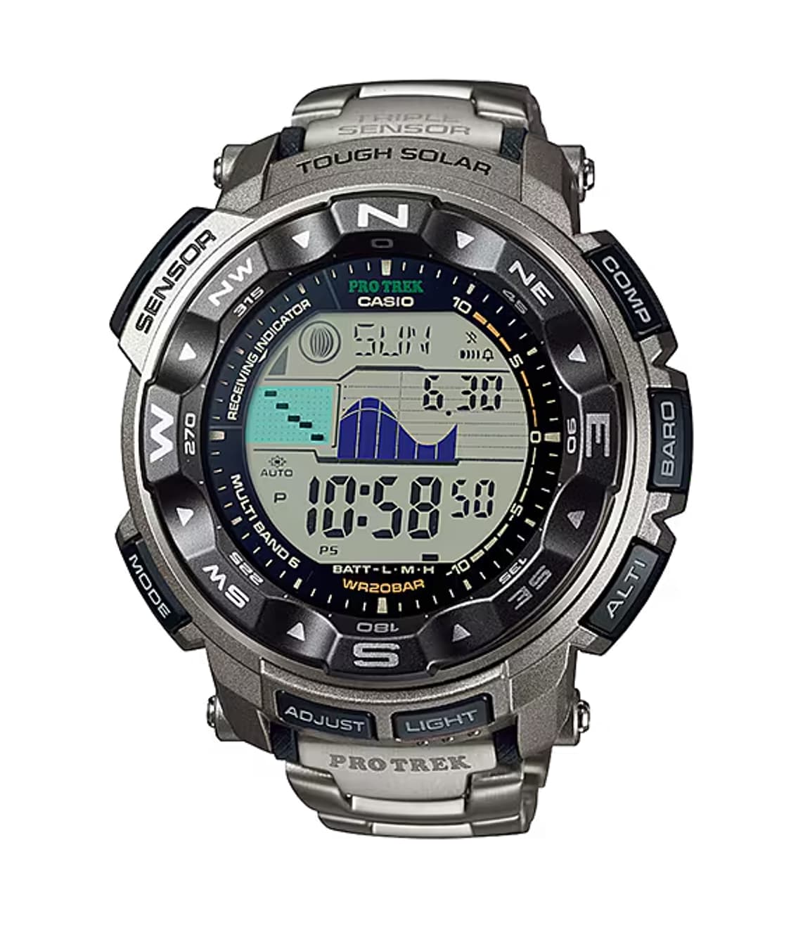 카시오 CASIO PROTREK PRW-2500T-7CR(미사용) 상품이미지1