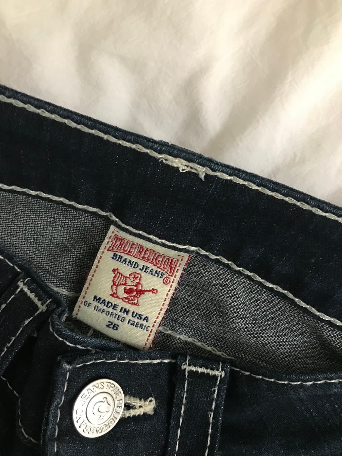 트루릴리전 조이 로우라이즈 부츠컷데님 26size 상품이미지4