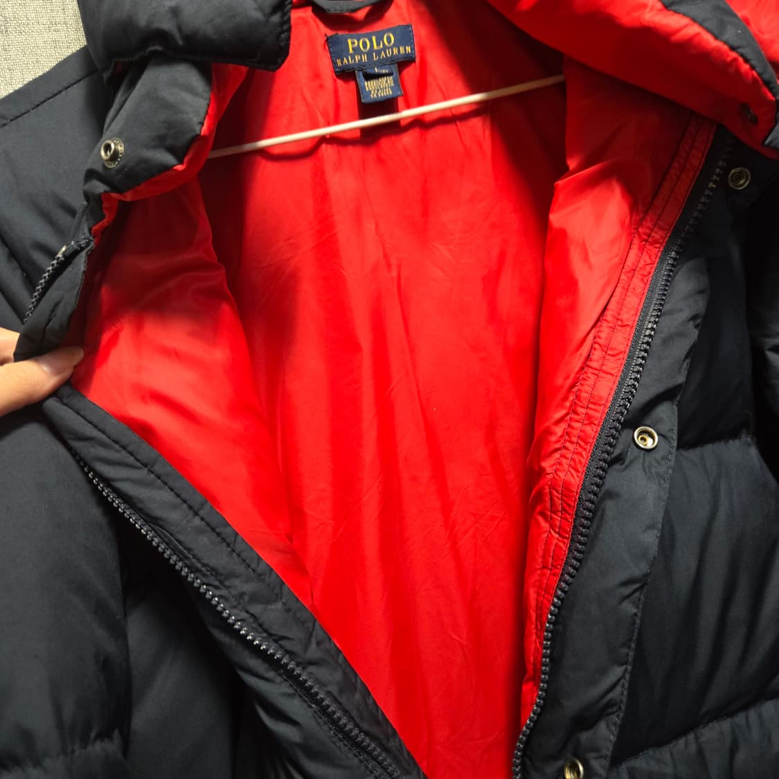 폴로랄프로렌 다운 후드 패딩  상품이미지6