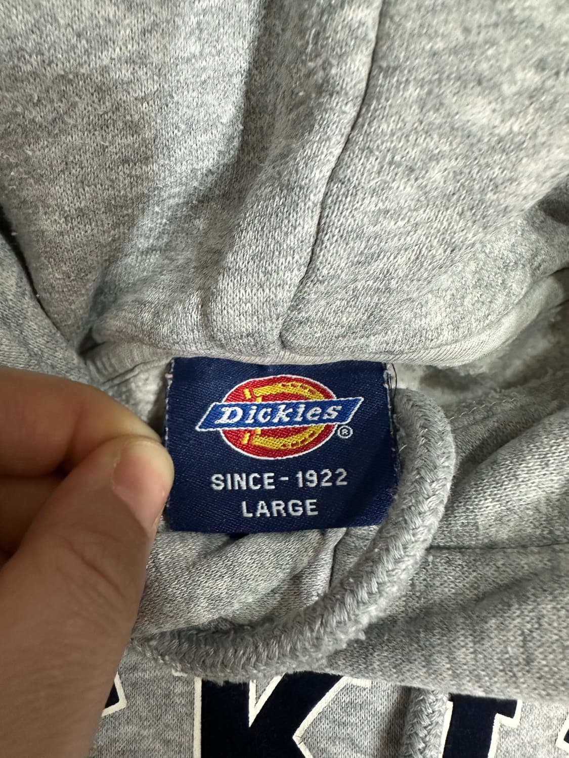 디키즈 1922 워크웨어 후드티 그레이 L 사이즈 상품이미지5