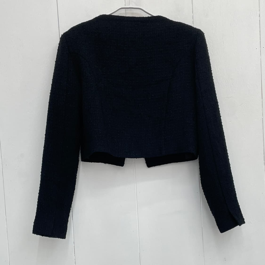 가니송(GANISONG) 리본 포인트 트위드 자켓 상품이미지3