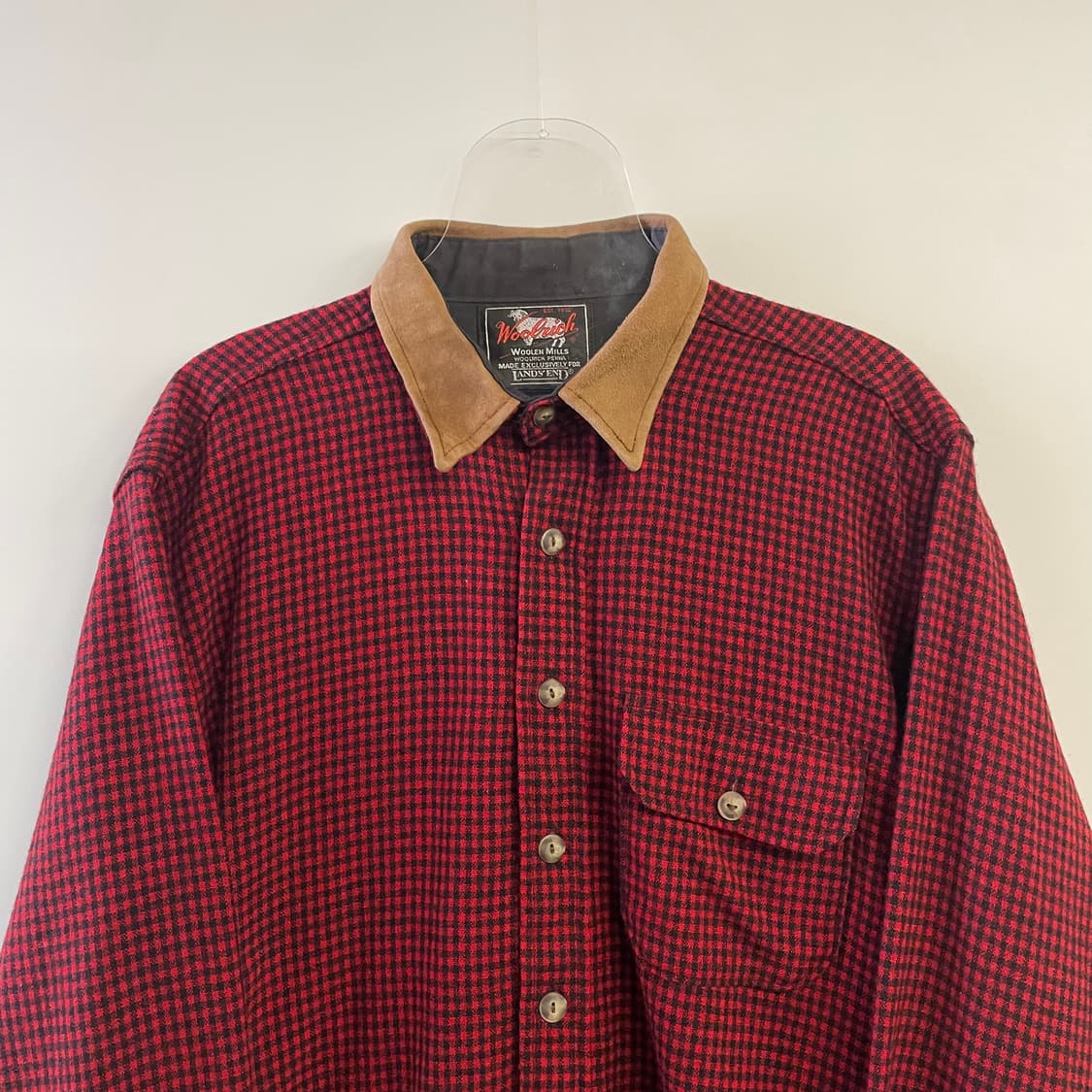 울리치 플란넬 체크셔츠 상품이미지2