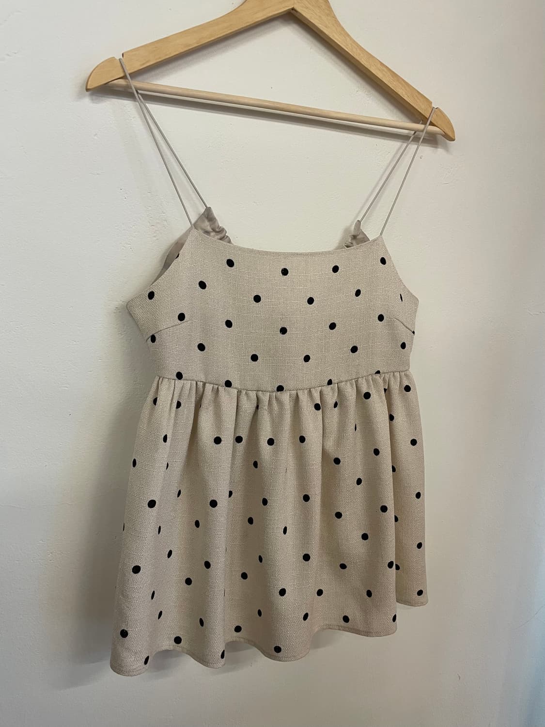 Dot print sleeveless top 상품이미지6