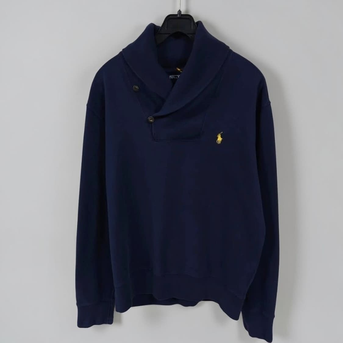 L사이즈 Polo 폴로 랄프로렌 숄카라 맨투맨 네이비 상품이미지1